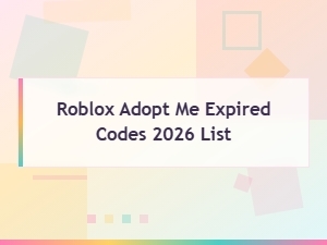 Roblox Adopt Me Expired Codes 2026 List - Full Archive
